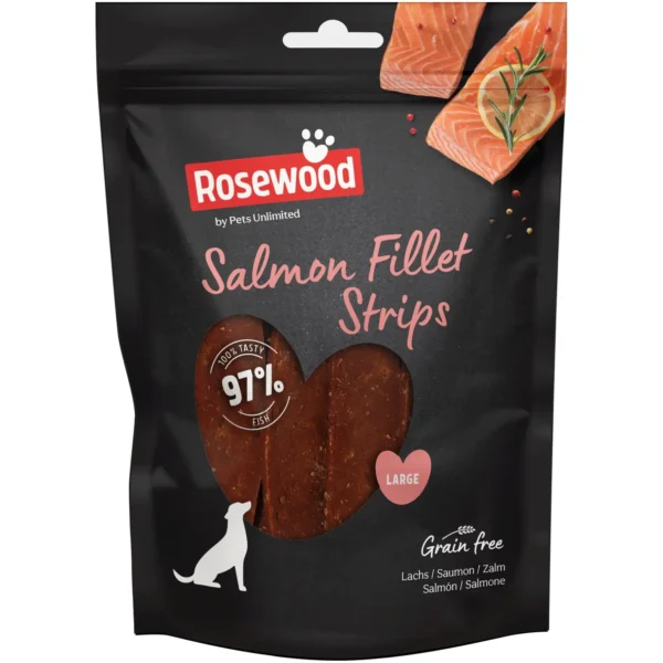 Rosewood Dog Large Salmon Fillet Strips