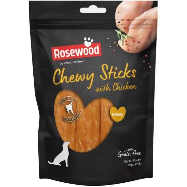 Rosewood Dog Medium Chewy Sticks Chicken
