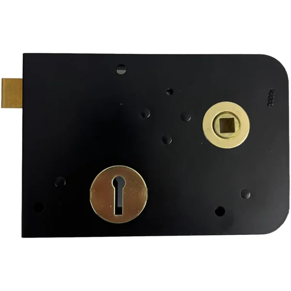 Gibbons 15cm Right-Hand Rim Lock Black