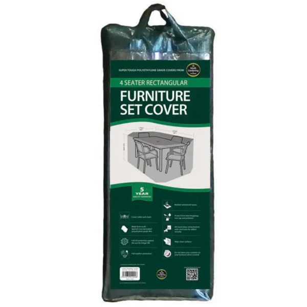 GLD0153 4 Seater Rectangle Patio Set Cover
