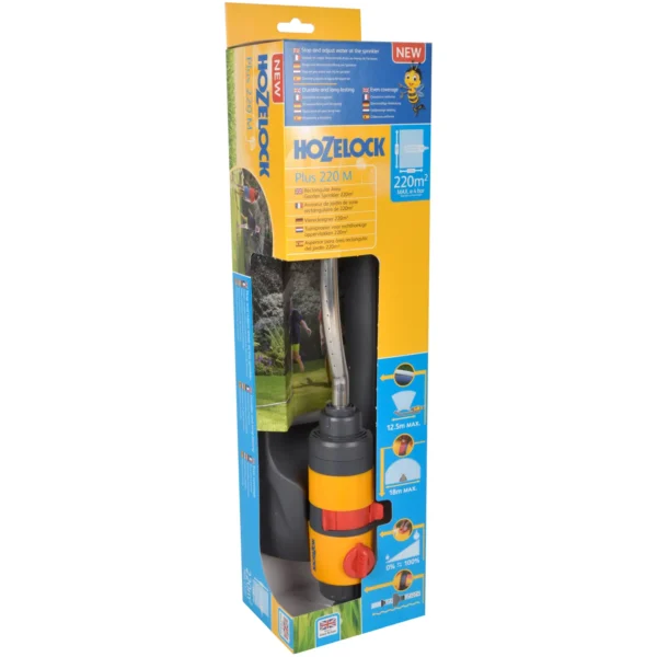 Hozelock Plus 220 Sprinkler Coverage of 220 Square Metres