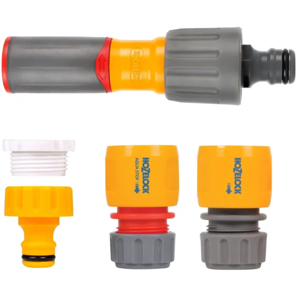 Hozelock Connectors And Nozzle Starter Set
