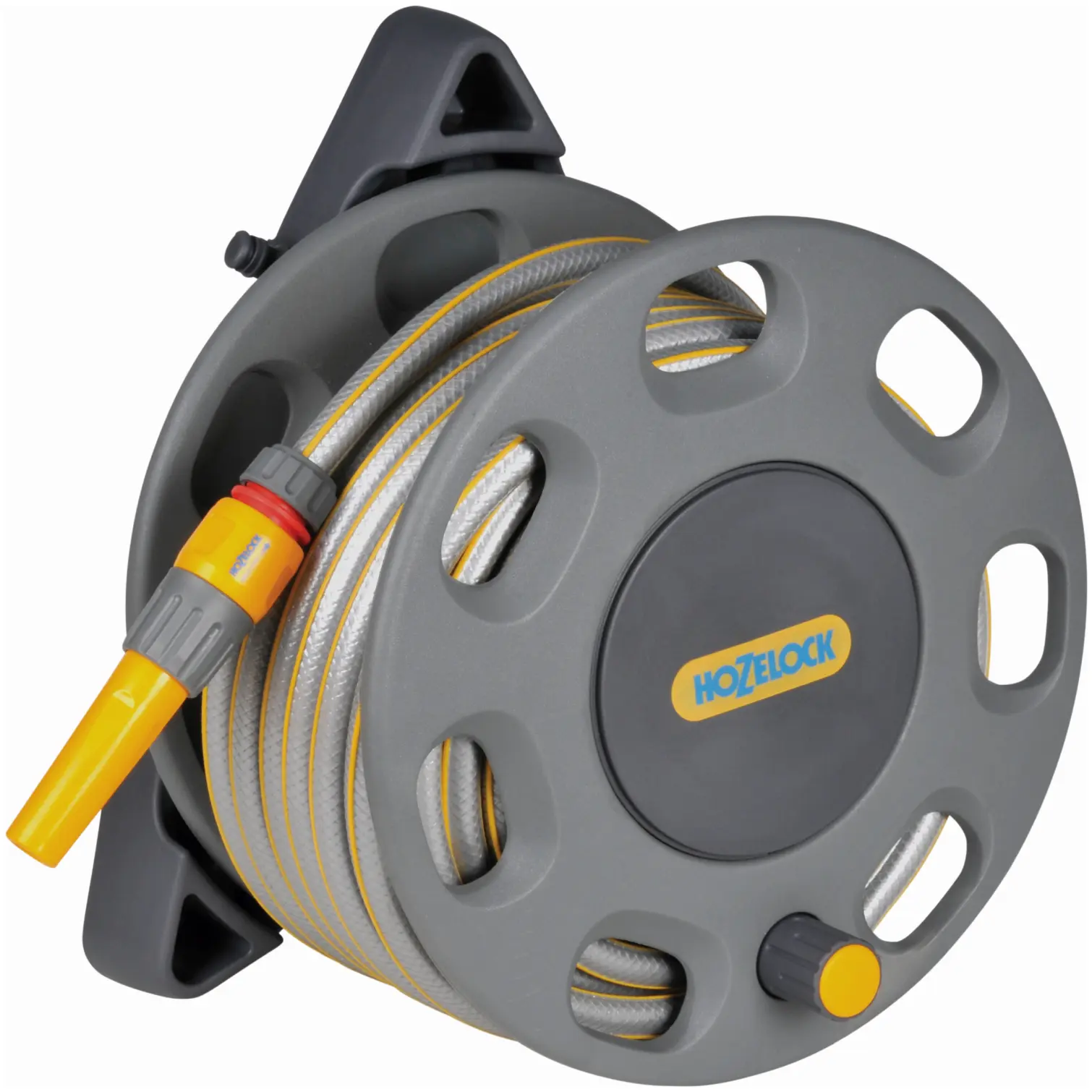 Hozelock 15m wall mounted hose reel UK
