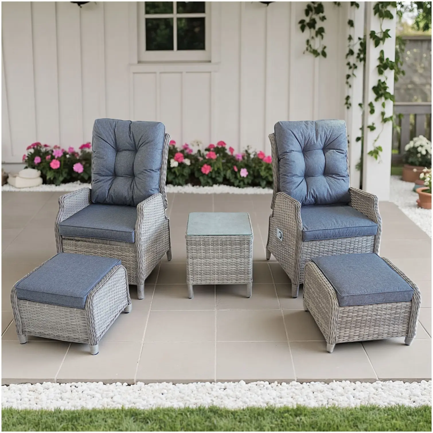 Cumbrae premium bistro set 2-seater UK garden