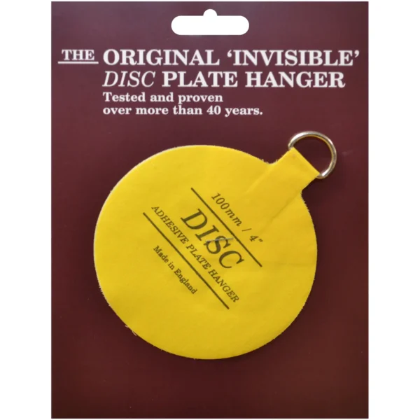 The Original Invisible Disc Plate Hanger 100mm