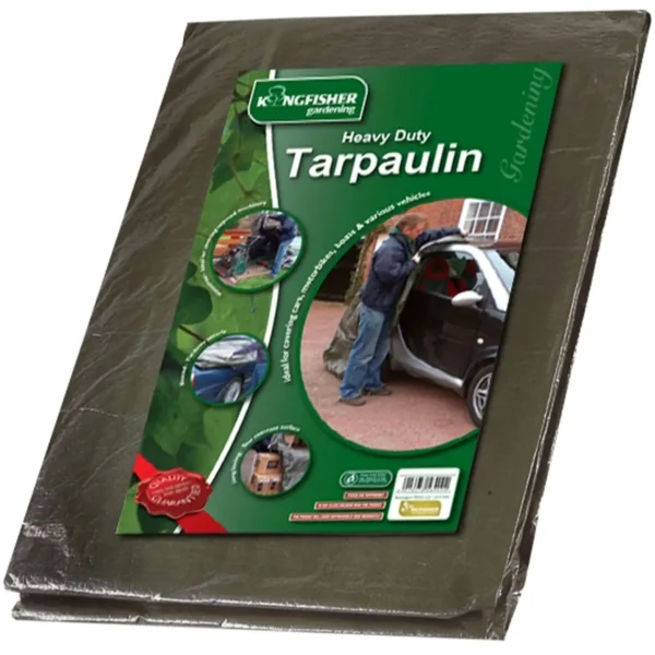 KIN0060 Kingfisher 1.8x2.7m (6x9ft) Tarpaulin