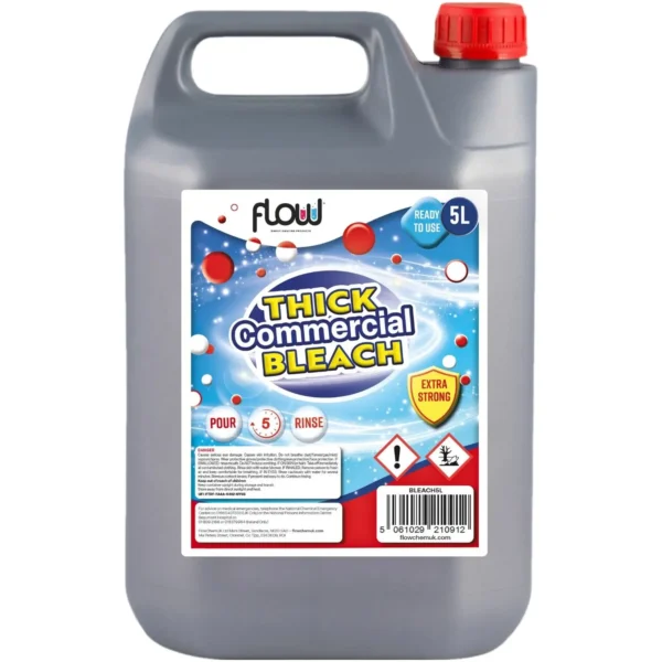 Flow Thick Commercial Bleach 5 Litres