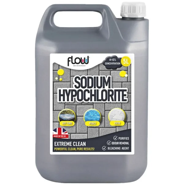 FlowChem Sodium Hypochlorite 5 Litres