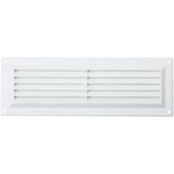 Map 229x76mm Louvre Vent White