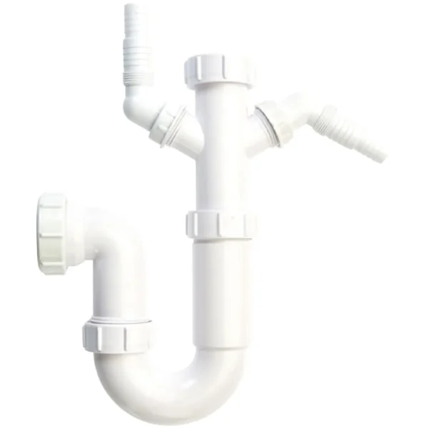 Securplumb Washing Machine Trap 40 x 75mm With 2 Spigots