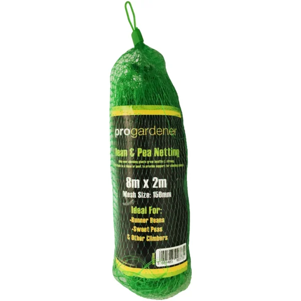 MXX0005 Pro Gardener Bean & Pea Net 8m x 2m Green