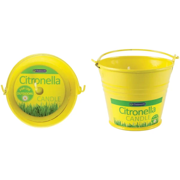 Citronella Metal Bucket Candle