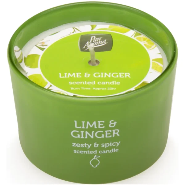 Pan Aroma Lime & Ginger Scented Candle