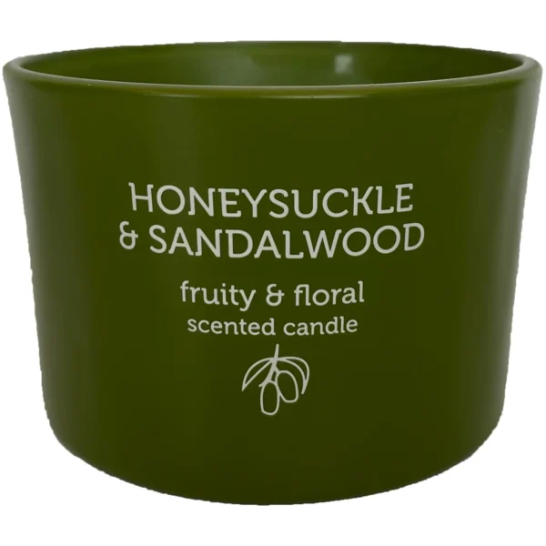 Pan Aroma Honeysuckle & Sandalwood Candle