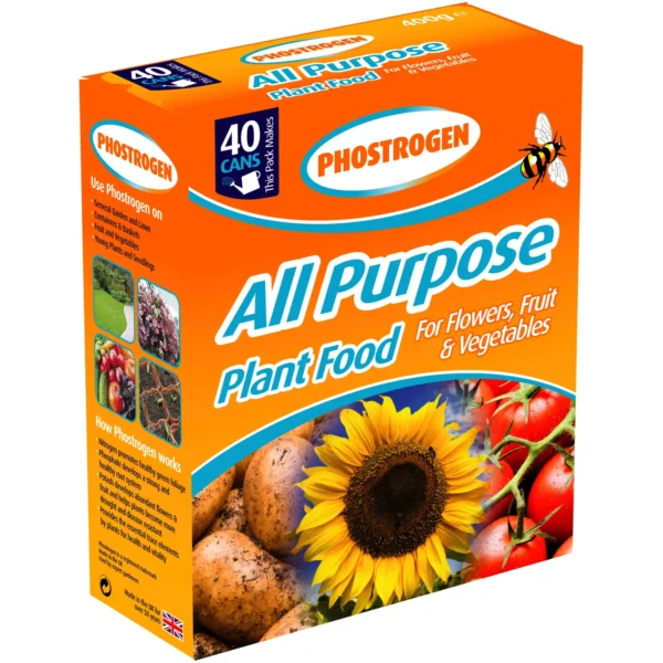PBI0326 Phostrogen 400g Soluble Plant Food 40can