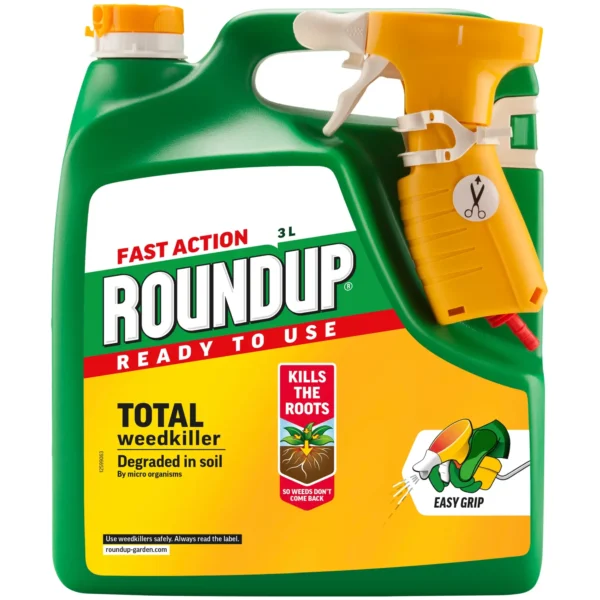 Roundup Ready To Use Total Weedkiller 3 Litre