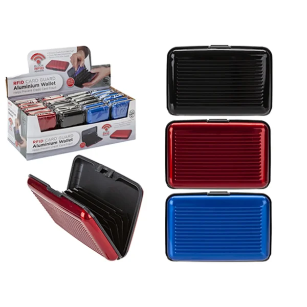 PMS0001 RFID Card Guard Aluminium Wallet