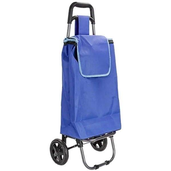 PMS0002 PMS Shopping Trolley 38x20x92cm Assorted Colours Capacity 25kg