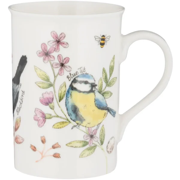 Price & Kensington Garden Birds Honeysuckle Mug 300ml