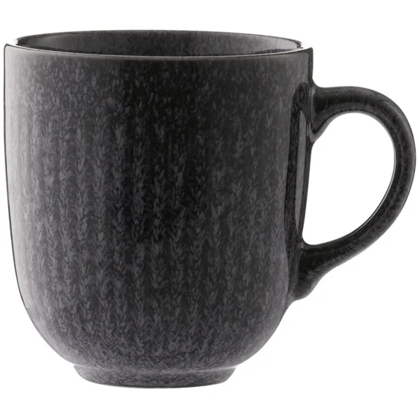 Mason Cash Reactive Linear Black Mug 400ml