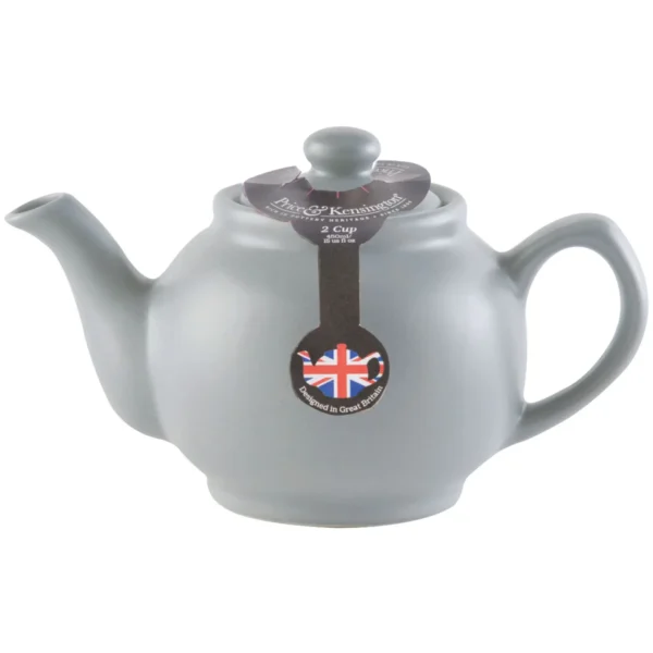 RAY0748 Price & Kensington Matt Grey 2 Cup Teapot