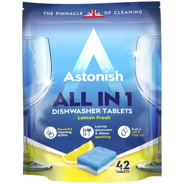 Astonish All in 1 Dishwasher Tablets Pack of 42