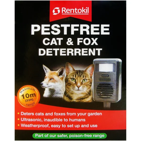 Rentokil FC78 Ultrasonic Cat & Fox Deterrent