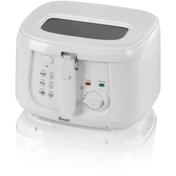 RKW0067 Swan Square Fryer White 2.5L