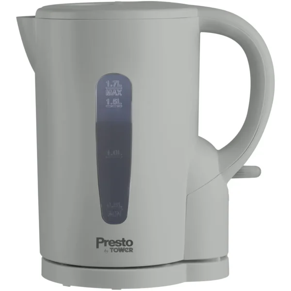 RKW0133 Tower Presto Jug Kettle 1.7 Litre Grey