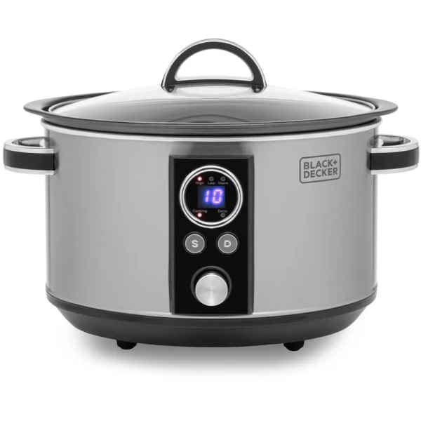 Black+Decker Digital Slow Cooker 3.5 Litres