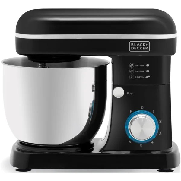 Black+Decker Stand Mixer Black 5L 1300W