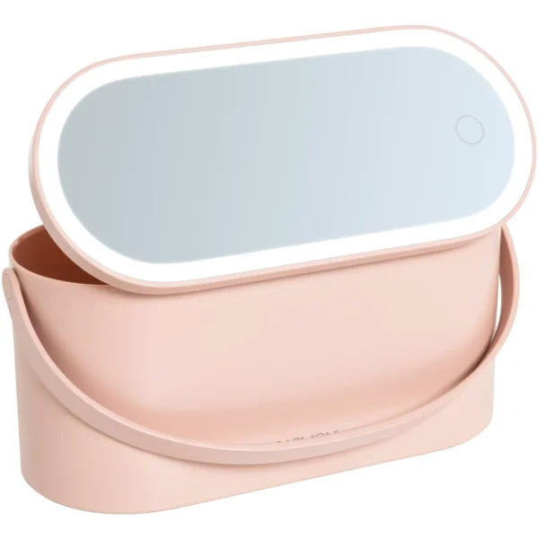 Carmen LED Mirror Cosmetic Storage