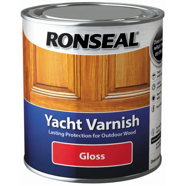 RNS0014 Ronseal Yacht Varnish Gloss 500ml