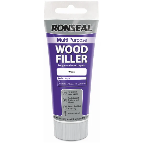 RNS0186 Ronseal Multi Purpose Woodfiller White 325g