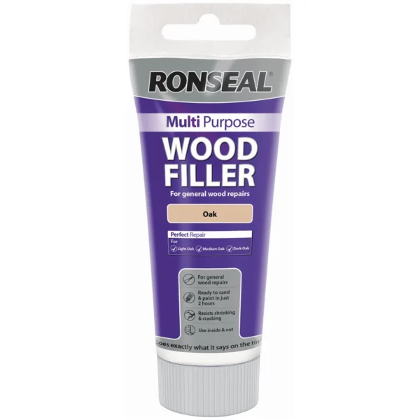 RNS0189 Ronseal Multi Purpose Woodfiller Oak 325g