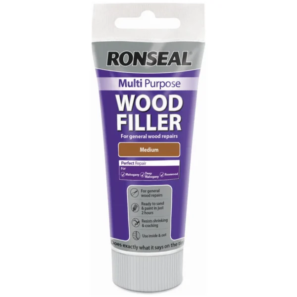 RNS0212 Ronseal Multi Purpose Woodfiller Medium 100g