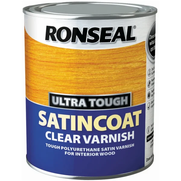 Ronseal Satincoat Clear 750ml