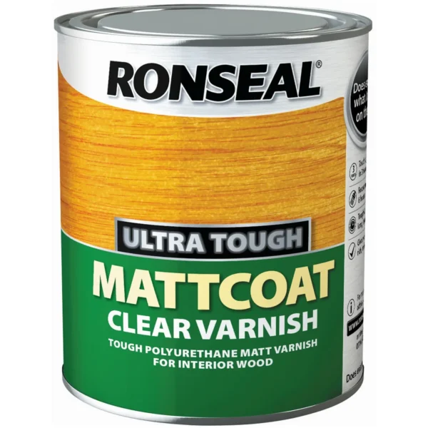 RNS0352 Ronseal Mattcoat Clear 750ml