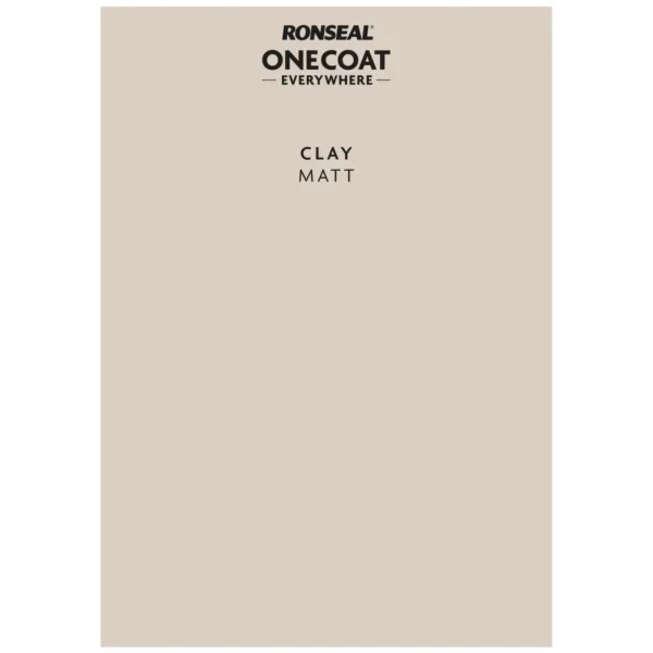 Ronseal Everywhere Peel & Stick Tester Clay
