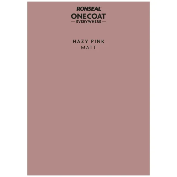 Ronseal Everywhere Peel & Stick Tester Hazy Pink