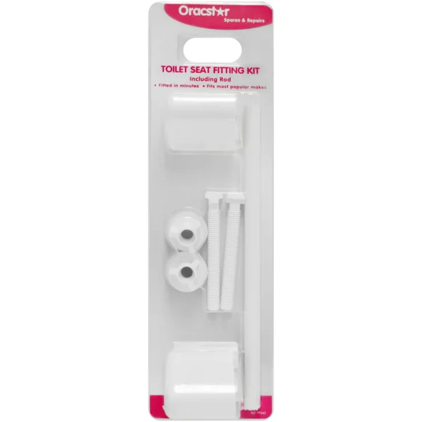 Oracstar Toilet Seat Fitting Kit White