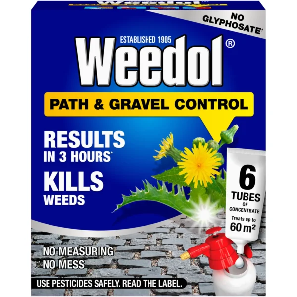 Weedol Path & Gravel Control 6 Tubes