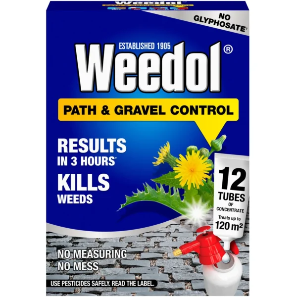 Weedol Path & Gravel Control 12 Tubes