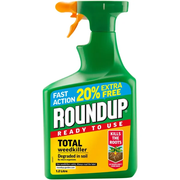 Roundup Ready To Use Total Weedkiller 1.2 Litre