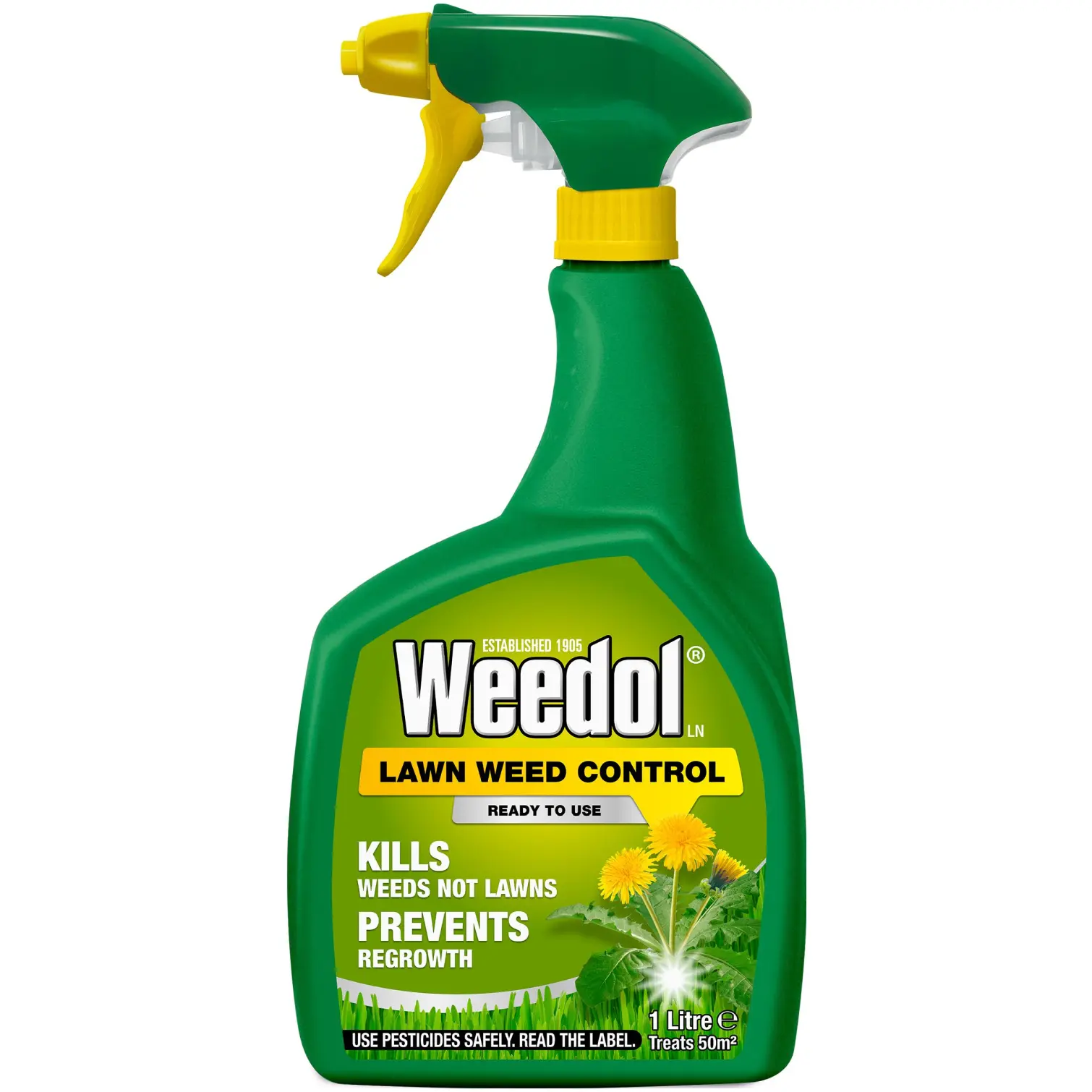 Weedol Weedkiller Gun ready-to-use lawn weed killer UK