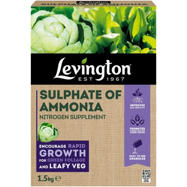 SCO0431 Levington Sulphate Of Ammonia Nitrogen Supplement 1.5kg