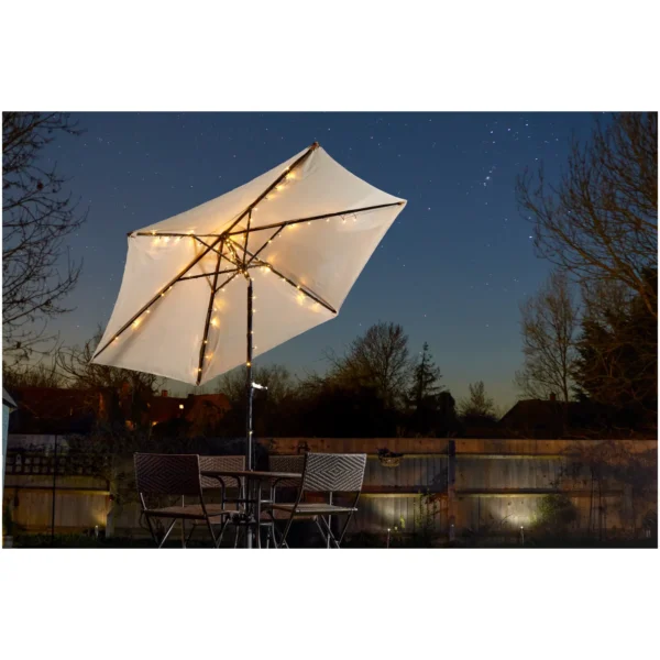 Smart Garden Parasol String Lights 72LED