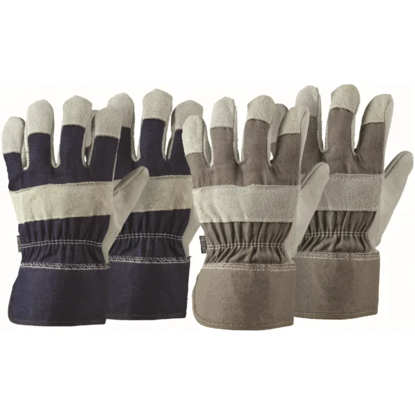 SMA0820 Briers Tuff Rigger Gloves Twin Pack
