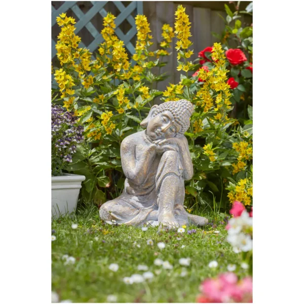 SMA0961 Smart Garden Dreaming Buddha 40 x 34 x 32.5cm