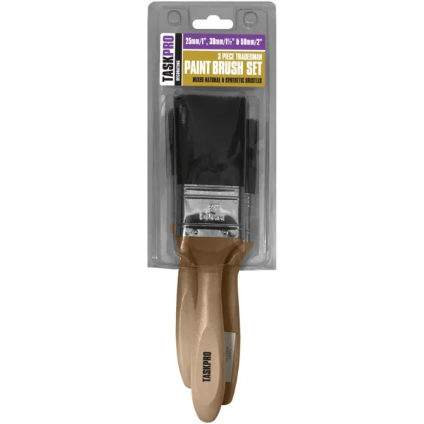 TaskPro Professional 3 Piece Tradesman Brush Set